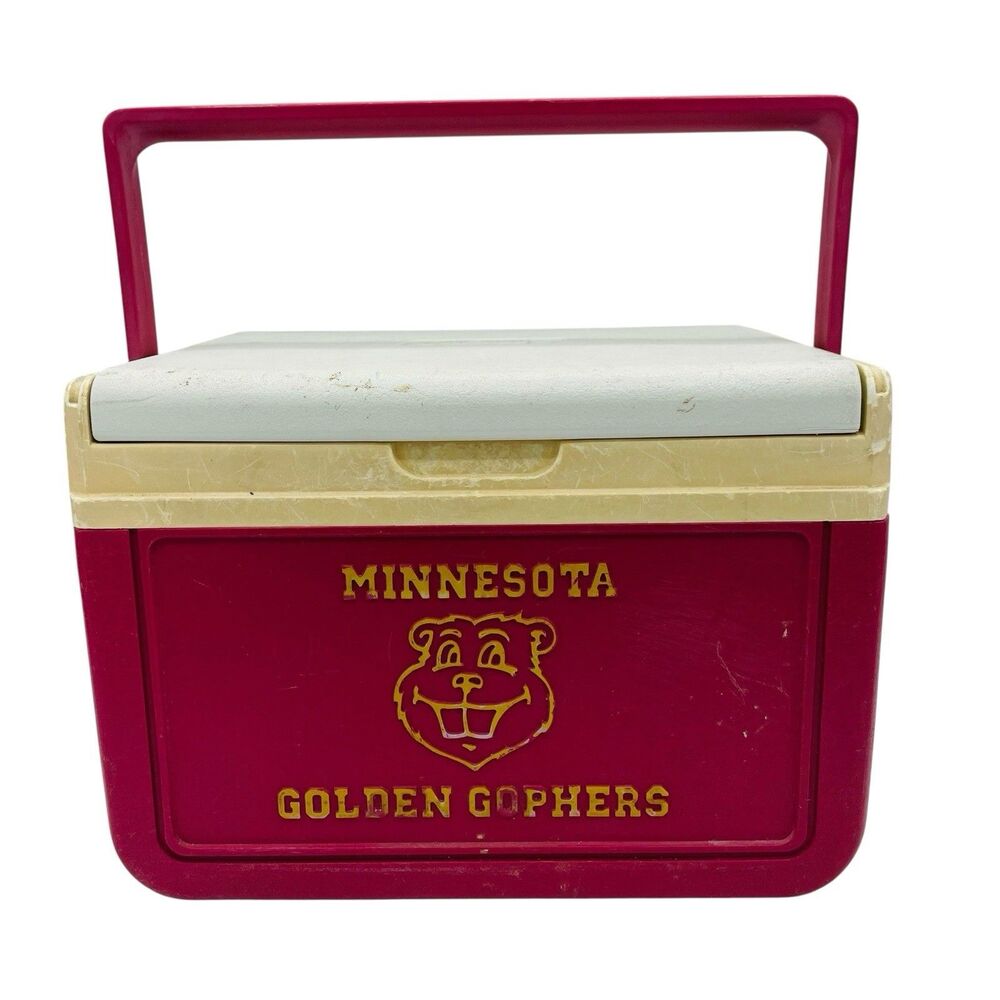 Vintage Coleman 5205 Cooler University Of Minnesota Golden Gophers RARE HTF